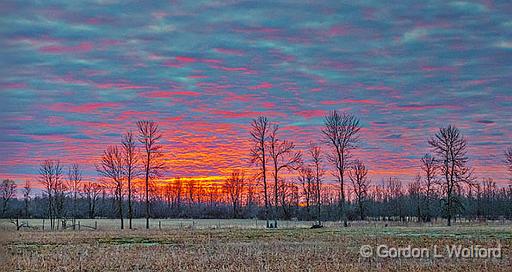 Red Sky Sunrise_P1110062-4.jpg - Photographed near Jasper, Ontario, Canada.